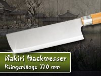 ; Damast-Santoku-Küchenmesser, Wasserschleifsteine 