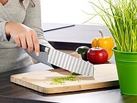 ; Damast-Santoku-Küchenmesser Damast-Santoku-Küchenmesser 