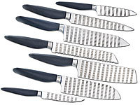 ; Damast-Santoku-Küchenmesser, Wasserschleifsteine Damast-Santoku-Küchenmesser, Wasserschleifsteine 