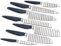 ; Damast-Santoku-Küchenmesser, Wasserschleifsteine Damast-Santoku-Küchenmesser, Wasserschleifsteine 